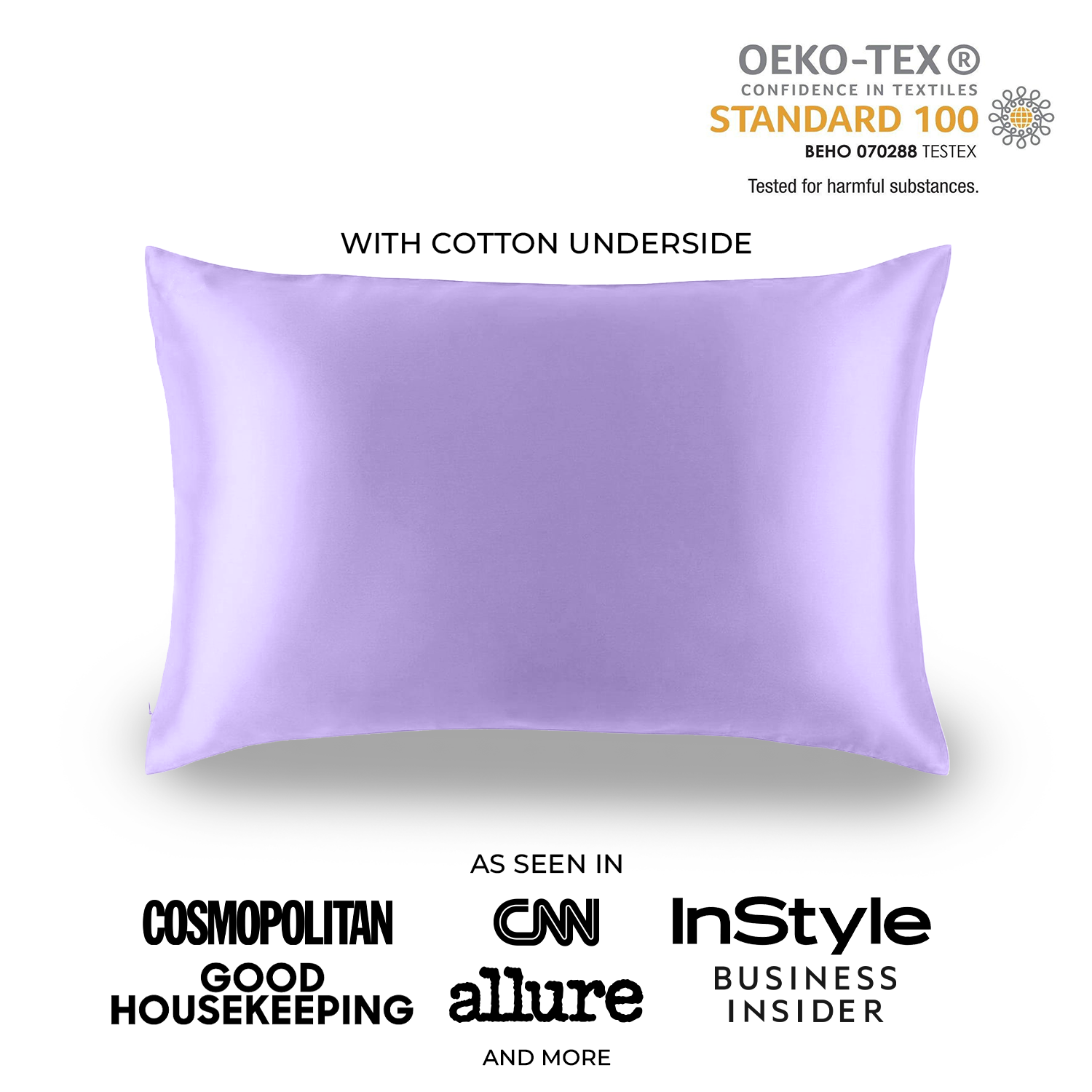 Lavender silk pillowcase best sale