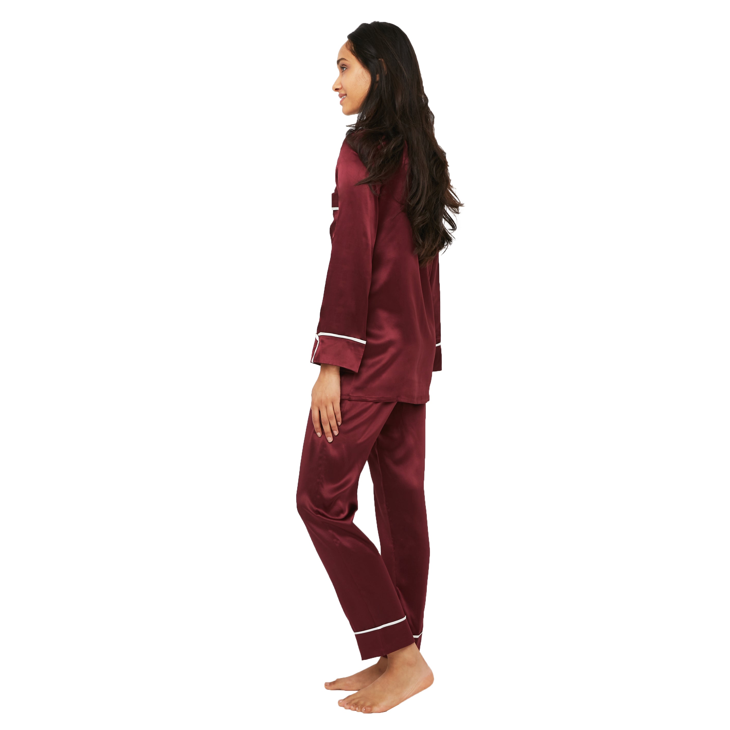Sleek Silk™ Supreme Comfort Pajama Set – Treasure Keeps
