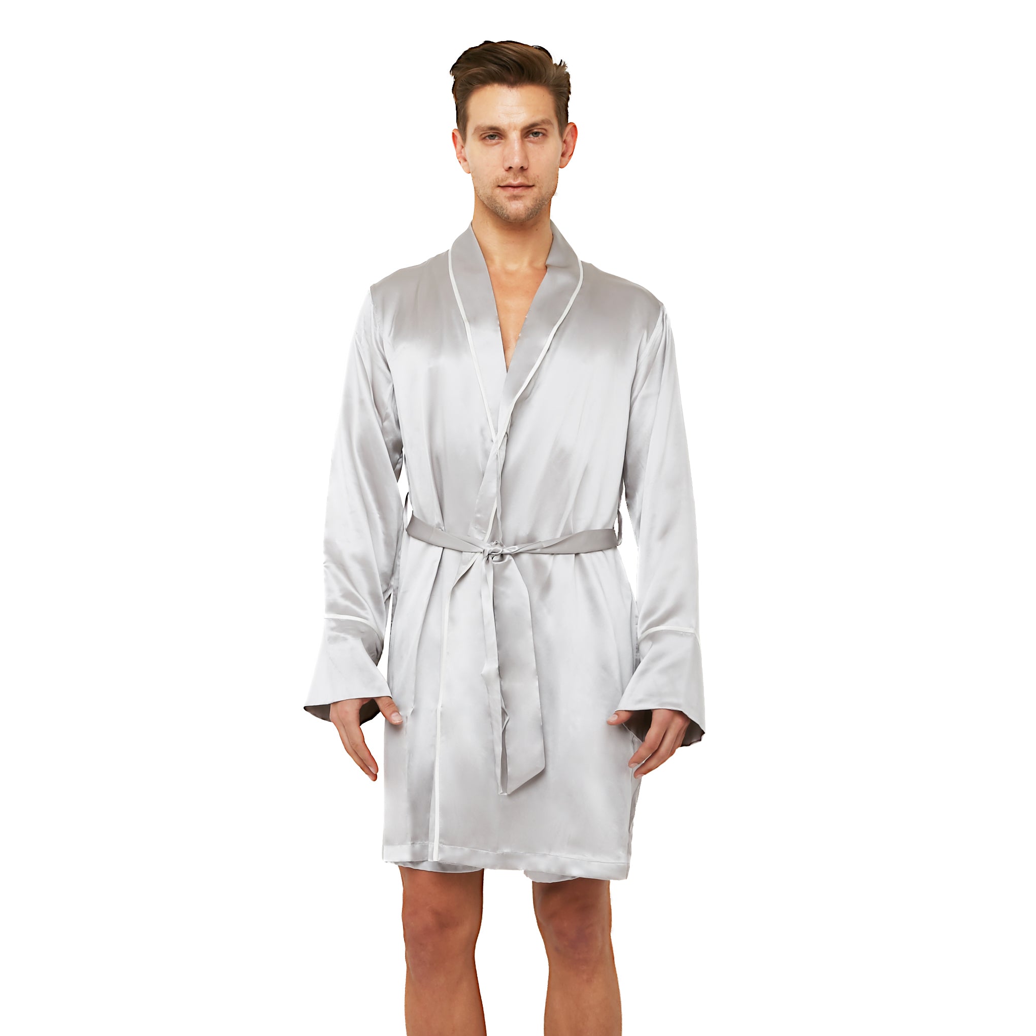 Mens silk clearance robes cheap